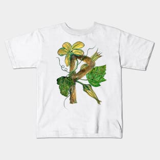 Wunjo rune Kids T-Shirt